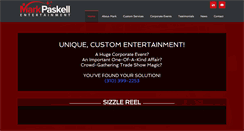 Desktop Screenshot of markpaskell.com